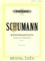 SCENES OF CHILDHOOD FOR PIANO OP.15（ PDF版）