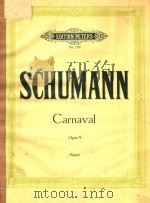 CARNAVAL KLAVIER ZU 2 HANDEN PDF电子版封面