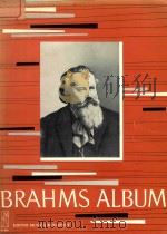 ZONGORARA FUR KLACIER-FOR PIANO PDF电子版封面 BRAHMS ALBUM