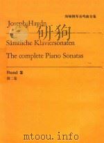 THE COMPLETE PIANO SONATAS BAND 2/VOLUME 2 PDF电子版封面 JOSEPH HAYDN