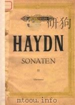 SONATEN FUR KLAVIER ZU ZWEI HANDEN BAND III     PDF电子版封面    JOSEPH HAYDN 