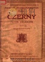 EXERCICES & ETUDES POUR PIANO     PDF电子版封面    CH.CZERNY 