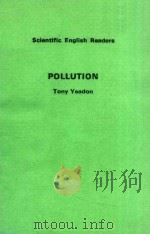 SCIENFIFIC ENGLISH READERS POLLUTION PDF电子版封面 TONY YEADON