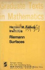 GRADUATE TEXTS IN MATHEMATICS 71：RIEMANN SURFACES（1980 PDF版）