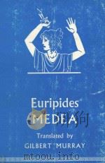 EURIPIDES THE MEDEA 1976 PDF电子版封面 0048820385