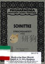 STREICHQUARTETT(1966) 1973 PDF电子版封面 3702429425