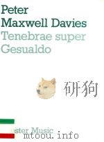 Tenebrae super Gesualdo 1980 PDF电子版封面