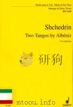 Two tangos by albéniz For orchestra（1997 PDF版）