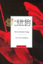 Seven Summer Songs For Tenor Xylophone 1995 PDF电子版封面