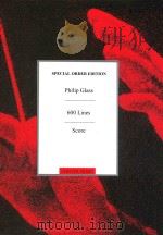 600 Lines  Score（1992 PDF版）