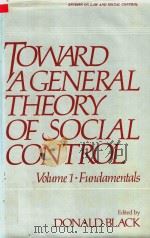 Toward a General Theory of Social Control Volume 1 Fundamentals（1984 PDF版）
