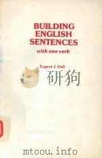 BUILDING ENGLISH SENTENCES WITH ONE UERB（1985 PDF版）
