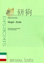 Gogol-suite Fassung für zwei klaviere von W. Borowikow c 8492 k 1990 PDF电子版封面