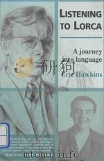 listening to lorca a journey into language（1999 PDF版）
