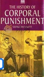 The History of Corporal Punishment 1996 PDF电子版封面 1859584934