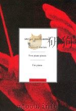 Two piano pieces For piano Sub Tuam Protectionem Ut Re Mi CH55314（1980 PDF版）