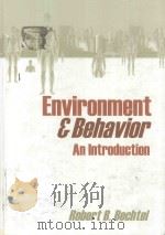 ENVIRONMENT & BEHAVIOR AN INTRODUCTION（1997 PDF版）