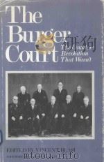 THE BURGER COURT 1983 PDF电子版封面 0300029411 ANTHONY LEWIS