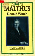 Malthus 1987 PDF电子版封面 019287652X Donald Winch