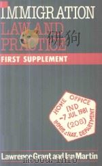 Immigration Law and Practice First Supplement（1985 PDF版）