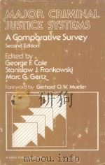 MAJOR CRIMINAL JUSTICE SYSTEMS A COMPPARATIVE SURVEY（1987 PDF版）
