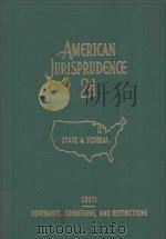 AMERICAN JURISPRUDENCE VOLUME 20 1965 PDF电子版封面 STATE AND FEDERAL