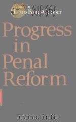 PROGRESS IN PENAL REFORRM（1974 PDF版）