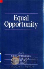 Equal Oppartunity 1987 PDF电子版封面 0631159754