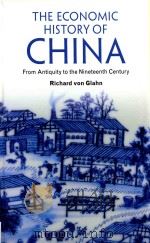 the economic history of china from antiquity to the nineteenth century PDF电子版封面