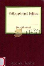 philosophy and politics PDF电子版封面