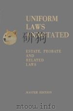 UNIFORM LAWS ANNOTATED（1972 PDF版）