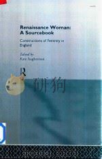 Renaissance Woman:A Sourcebook Constructions Of Femininity In England（1995 PDF版）