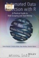 automated data collection with r a practical guide to web scraping and text mining PDF电子版封面