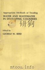 appropriate methods of treating water and wastewater in developing countries P392 PDF电子版封面
