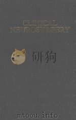 CLINICAL NEUROSURGERY（1989 PDF版）