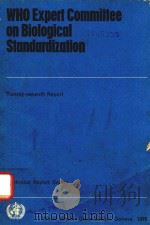 WHO EXPERT COMMITTEE ON BIOLOGCIAL STANDARDIZATION TWENTY SEVENTH REPORT（1976 PDF版）