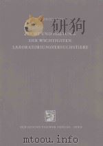 ZUCHT UND HALTUNG DER WICHTIGSTEN LABORATORIUMSVERSUCHSTIERE 1958 PDF电子版封面