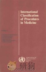 INTERNATIONAL CLASSIFICATION OF PROCEDURES IN MEDICINE VOLUME 1（1978 PDF版）