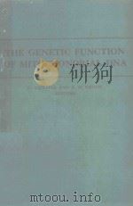 THE GENETIC FUNCTION OF MITOCHONDRIAL DNA（1976 PDF版）
