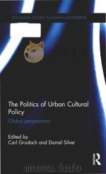 the politics of urban cultural policy global perspectives PDF电子版封面