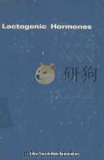LACTOGENIC HORMONES   1972  PDF电子版封面  044300871   