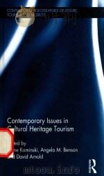 contemporary issues in cuitural heritage tourism PDF电子版封面