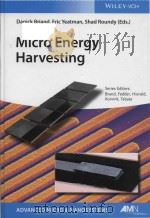 micro energy harvesting PDF电子版封面