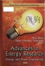 advances in energy research energy & power engineering PDF电子版封面
