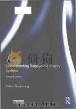 understanding renewable energy systems PDF电子版封面