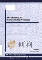 advancement in manufacturing processes (volume 808) PDF电子版封面