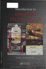 introduction to brazing technology PDF电子版封面