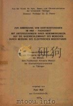 ZUR ANWENDUNG VON KORTIKOSTEROIDEN IM HNO FACHGEBIET   1975  PDF电子版封面    PETER MOLL 