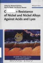 corrosion resistance of nickel and nickel alloys against acids and lyes     PDF电子版封面     