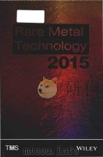 rare metal technology 2015 PDF电子版封面